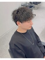 ブライト(BRIGHT)&nbsp;マッシュ緩めスパイラルパーマ