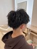 【メンズダメージ補修】カット＋パーマ＋トリートメント　￥12500