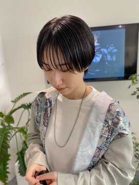 レフ(LEF) シースルー/ハンサムマッシュ/レイヤー/ジェンダーレスショート