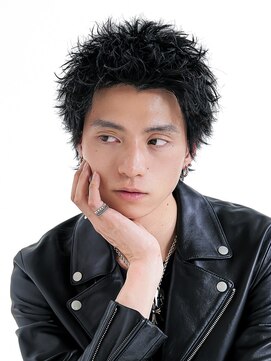 センス 渋谷 宇田川交番前(SENSE) スパイキーショート/ツイストパーマ/ピンパーマ/短髪/渋谷駅