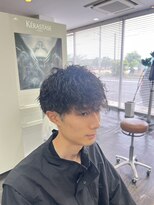 シャルトルーズ(Chart Reuse)&nbsp;福山市/chartreuse/色気漂うランダムスパイラルパーマ