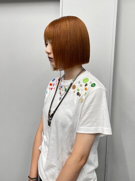 ヴァーディ オモテサンドウ(Vardy omotesando) orange brown/オレンジブラウン ボブ