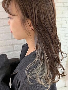 ラナ 刈谷(Lana)の写真/艶感溢れる透明感カラーに*《【人気NO1☆】Aujuaトリートメント＋カット＋透明感カラー￥17900→￥12400》