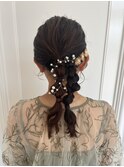 【編みおろしポニー】ヘアセット &nbsp;more岡崎店 大山