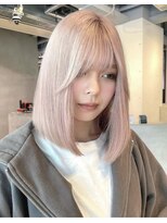 ハーパーズ 渋谷(harpers)&nbsp;ホワイトピンクボブ