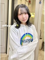 ザ パス 警固店(the path)&nbsp;ハイトーンから暗いけど透けるオリーブカラーに！