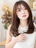 カバーヘア ブリス 志木南口駅前店(COVER HAIR bliss)&nbsp;スモーキーブラウン/レイヤーカット/アッシュブラウン/透明感g