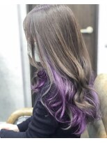 アーシェ 横浜店(A'SHE)&nbsp;大人可愛い透明感カラー×インナーアメジスト