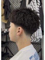 マーレ 宇部店(MARE)&nbsp;テーパーフェード×ダウンバングスパイキー
