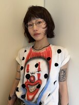 ニコフクオカヘアーメイク(NIKO Fukuoka Hair Make)&nbsp;《NIKO》レイヤーボブ.ぱつっとボブ.顔まわりカット.ギザバング