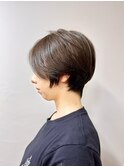 ハンサムショートとハイライト　　2606