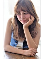 リマ(RIMA)&nbsp;【RIMA】 外国人風☆くせ毛風Waveとアッシュベージュ