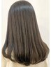 ストレートパーマ　￥15070～⇒￥13560～