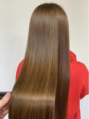 【梅田】リリーのこだわり髪質改善♪超音波ケアプロ酸熱トリートメントで自分史上最高のうるツヤ美髪へ。