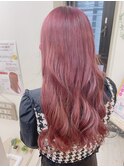 艶サラピンクヘア