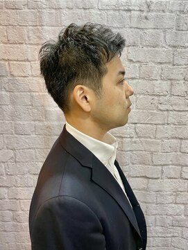 グレイスフルバーバー 赤坂見附店 【赤坂/メンズヘア/ビジネス】大人ビジネスマン×アップバング