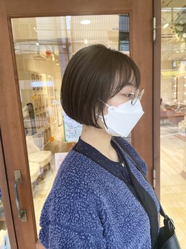 ネオリーブ クタ 町田店(Neolive kuta) スタイリングが簡単ミニボブ×ブルーアッシュ【町田/町田駅】