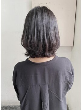 キャンバス バイ ネオリーブ 横浜西口(Canvas by neo.) ボブウルフ ボブレイヤー 地毛風カラー 【sk】