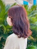 テトテ 門戸厄神店(tetote)&nbsp;【tetote村山サロンスタイル】ヴェールカラー×ラズベリーピンク