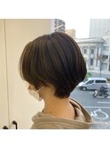 大人丸みショート【三國麗奈】