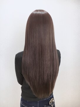 ジーナ 船橋(Zina) 艶髪ロング × ラベンダーグレージュ☆