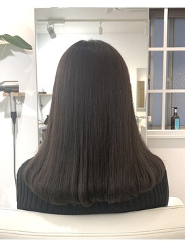 コークス 原宿 表参道(COKETH) ワンカールストカールミディアム(縮毛矯正＆デジパ)＆オージュア