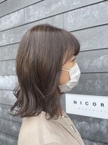 ニコル マスミダ(NICORU)&nbsp;グレージュカラー
