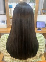 リコ 池袋東口店(Liko)&nbsp;髪質改善　暗めブラウン【Liko/池袋東口店/南池袋公園隣】