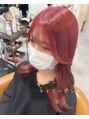 デジーヴュー(desir beaux) 韓国くびれヘアと女の子らしさの出るチェリーピンクに♪