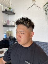 hair salon 華化&nbsp;ショートフェードメッシュ