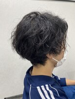 セカンド(Second)&nbsp;Second   ×　メンズパーマ