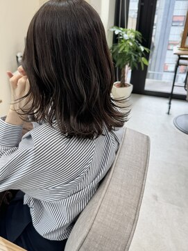 バッカ 横浜桜木町店(BACCA) くびれ外ハネボブ/ダークブラウン