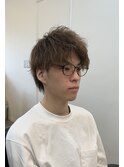 ツーブロック パーマスタイル