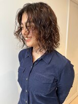 ルル(LuLu by KENJE)&nbsp;ニュアンスパーマ【藤沢/艶髪/ヘッドスパ/髪質改善】