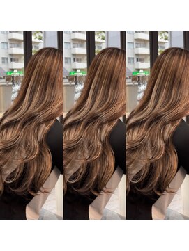 ブレンド 渋谷(BLend) ハイライトカラーマチルダボブインナーグレージュ前髪