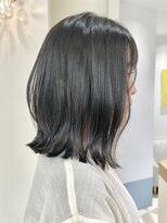 結べるボブ　レイヤーボブ　ミディアムレイヤー