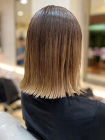 ザビー(THE B)&nbsp;本八幡×肩上ボブ×ミディアム×ケアブリーチ