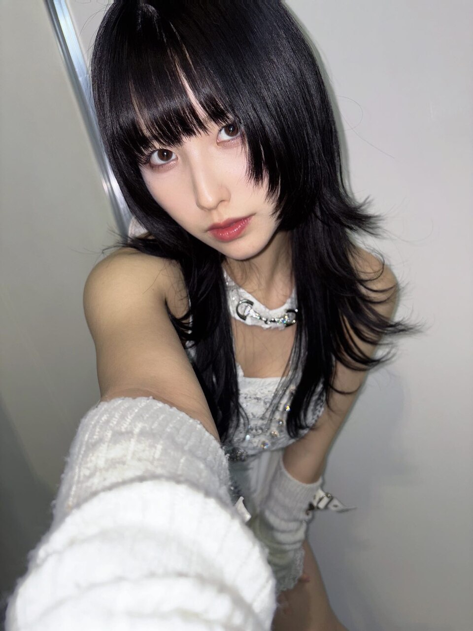 クラゲウルフカットアイドルウルフロングウルフ黒髪ロング姫