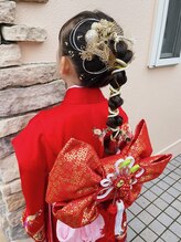 スパークス(SPARKS) 華やかなポニーテールアレンジ