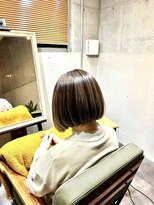 アフィックス ヘア 小岩駅前店(affix hair) ボブ×ハイライト
