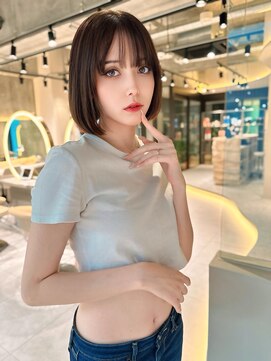 ロンドミラー 博多店(Lond Mirror) イメチェンヘアスタイル/外ハネボブ/美髪のススメ/ワイドバング