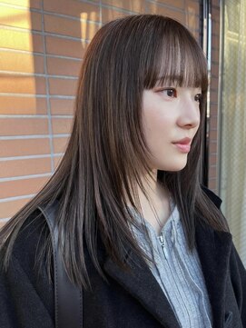 ボコカ(bococa) 【Vicky指名】アッシュグレージュレイヤーベージュカラー