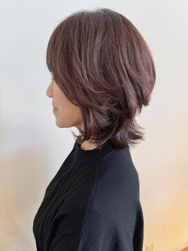 トップヘアー ガーデンヴィラ 安城(Garden Villa) ナチュラルミディアムパーマ