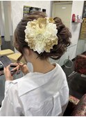 パーティーヘアセット成人式卒業式