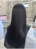 髪質改善ストレート/黒髪ロング/髪質改善トリートメント/