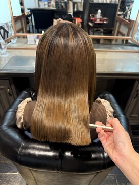 アイラス(I'LAS) 【ERI】酸性ストレート/髪質改善ストレート/Aujuaトリートメント