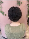 カット パーマ