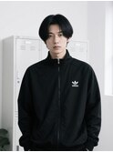 メンズショート坊主波巻きパーマスパイラルパーマメンズツイスパ
