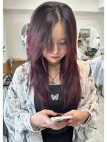 ラフテル(RAFTEL)&nbsp;【RAFTEL 鴨井】レイヤーカット×デザインカラー