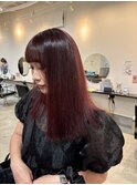 ブリーチ、カット、カラー、トリートメント